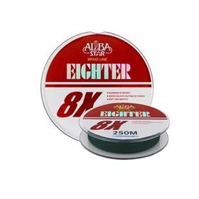 AlbaStar Eighter X8 250 m Green İp Olta Misina