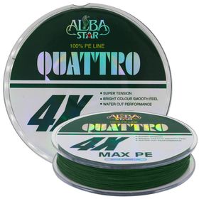 Albastar Quattro 4x Yeşil İp Misina