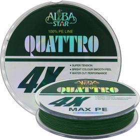 Albastar Quattro 4x Yeşil İp Misina