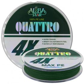 Albastar Quattro 4x Yeşil İp Misina