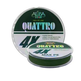 AlbaStar Quattro X4 150 m Green İp Olta Misina