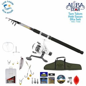 Albastar TTS006 300 cm Tam Takım Hobi Sazan Olta Seti