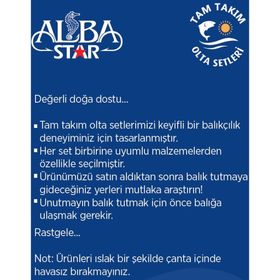 Albastar TTS006 Tam Takım Hobi Sazan Olta Seti