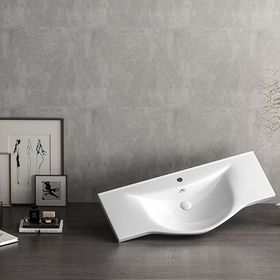 Albatros 100 cm Konsollu Lavabo