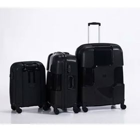 Albatros PP501 Black 3'lü Set Valiz