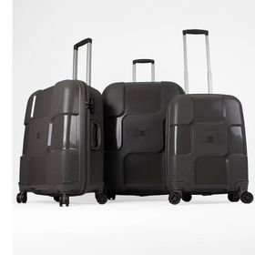 Albatros PP501 Dark Grey 3'lü Set Valiz