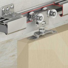 Albatur 80 kg Rulmanlı Üst Ray 2 mt Dahil Kapı Sürgü Mekanizması