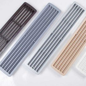 Albatur Beyaz 76x430 mm 1 Takım Plastik Menfez