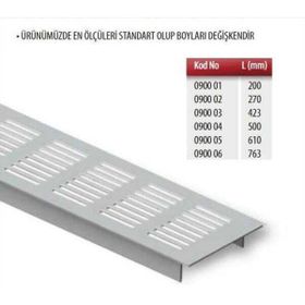 Albatur Koza 70x423 mm Alüminyum Menfez