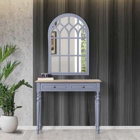 Albero Home Reva Gri Aynalı Dresuar Takım