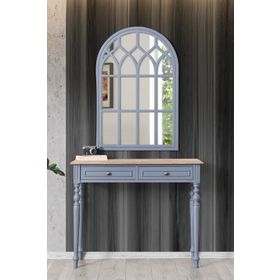 Albero Home Reva Gri Aynalı Dresuar Takım