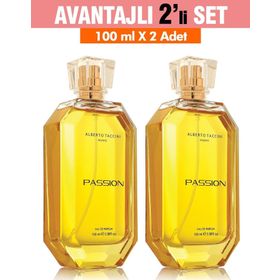 Alberto Taccini 100 ml Passion 2'li Kadın Parfümü