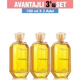 Alberto Taccini 100 ml Passion 3'lü Kadın Parfümü