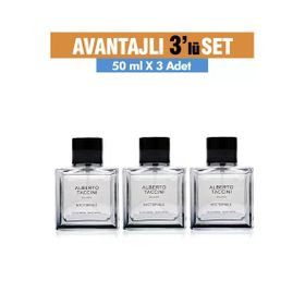 Alberto Taccini 50 ml 3'lü Nyctophile Erkek Parfüm