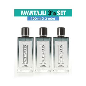 Alberto Taccini Acropolis EDP 3x100 ml Erkek Parfüm