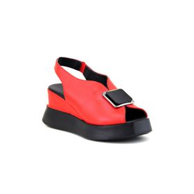 Albini 10240 Kırmızı Kadın Sandalet