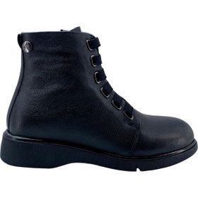 Albini 26102550 Siyah Hakiki Deri Kadın Bot