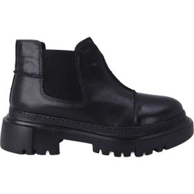 Albini 26103255D Siyah Hakiki Deri Kadın Bot