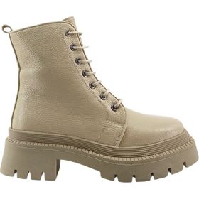 Albini 2610461 Krem Hakiki Deri Kadın Bot