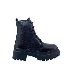 Albini 2610461 Siyah Hakiki Deri Kadın Bot