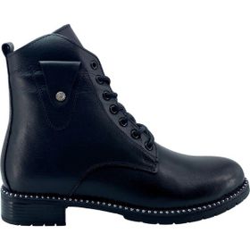 Albini 2630Z703 Siyah Hakiki Deri Kadın Bot