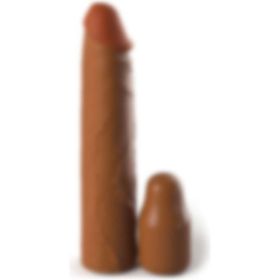 Albonishop Fantasy Extension Elite 20 cm Caramel 7 cm Uzatmalı Silikon Penis Kılıfı