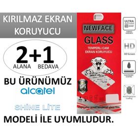 Alcatel Shine Lite Temperli Cam Ekran Koruyucusu