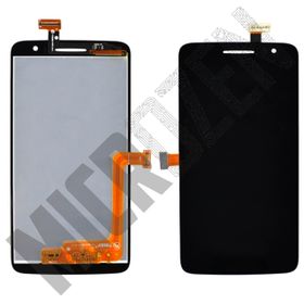 Alcatel T8008 Siyah Çıtasız Uyumlu Lcd Ekran Dokunmatik