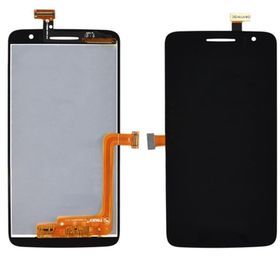 Alcatel T8008 Siyah Çıtasız Uyumlu Lcd Ekran Dokunmatik
