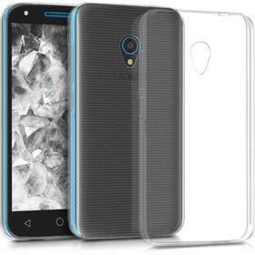 Alcatel U5 İnce Silikon Şeffaf Kılıf
