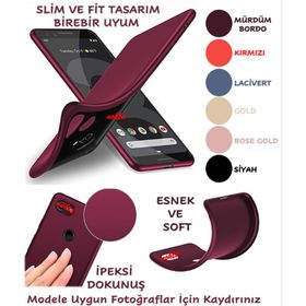 Alcatel U5 Mat Silikon Kılıf
