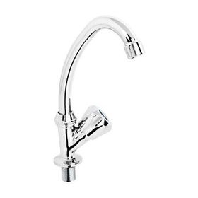 Alcera 31784232 Truva Elips Mermer Üstü Tekli Lavabo Bataryası