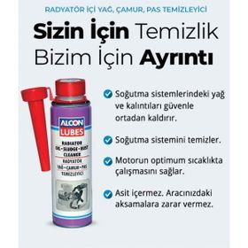 Alcon 300 ml Radyatör Yağ Çamur Pas Temizleyici