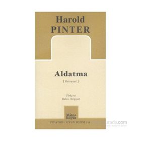 Aldatma - Harold Pinter