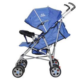 Aldeba 3018 Tam Yatarlı Baston Mavi Bebek Arabası