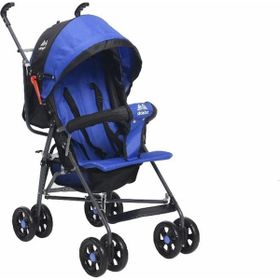 Aldeba 3018 Tam Yatarlı Baston Mavi Bebek Arabası