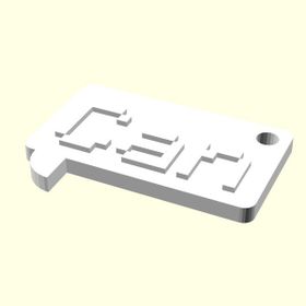 Aldım Geldi Can Kişiye Özel Üretim Organik Plastik Beyaz Renk 3D Baskı Zincirsiz Anahtarlık