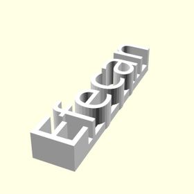 Aldım Geldi Efecan Kişiye Özel Üretim Organik Plastik Beyaz Renk 3D Baskı Dekoratif İsimlik