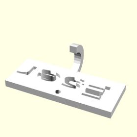 Aldım Geldi Eser Kişiye Özel Üretim Organik Plastik Beyaz Renk 3D Baskı Anahtarlık Tutucu