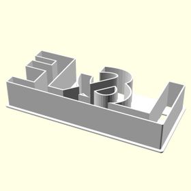 Aldım Geldi F & I Kişiye Özel Üretim Organik Plastik Beyaz Renk 3D Baskı Kek Kalıbı