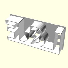Aldım Geldi F & I Kişiye Özel Üretim Organik Plastik Beyaz Renk 3D Baskı Kek Kalıbı