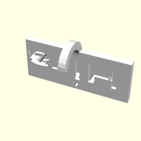 Aldım Geldi Hira Kişiye Özel Üretim Organik Plastik Beyaz Renk 3D Baskı Anahtarlık Tutucu