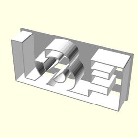 Aldım Geldi I & E Kişiye Özel Üretim Organik Plastik Beyaz Renk 3D Baskı Kek Kalıbı