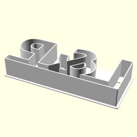 Aldım Geldi I & P Kişiye Özel Üretim Organik Plastik Beyaz Renk 3D Baskı Kek Kalıbı