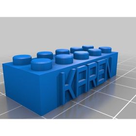 Aldım Geldi Özelleştirilmiş LEGO Blok Kolye / Anahtarlık Plastik Aparat