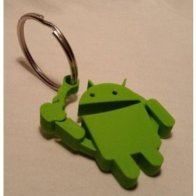 AldımGeldi Android Apple Elma Yerken Anahtarlık Zincirsiz Biblo