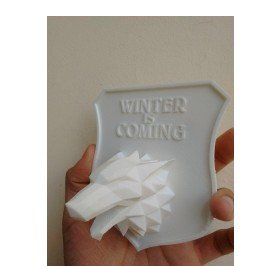 AldımGeldi GOT Winter is Coming Dekoratif Hediyelik Süs Eşyası Maket Biblo