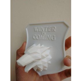AldımGeldi GOT Winter is Coming Dekoratif Hediyelik Süs Eşyası Maket Biblo