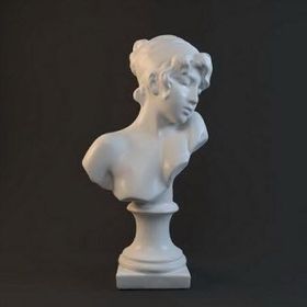 AldımGeldi Sappho Büstü Dekoratif Hediyelik Süs Eşyası Maket Aksesuar Biblo