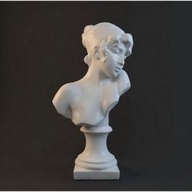 AldımGeldi Sappho Büstü Dekoratif Hediyelik Süs Eşyası Maket Aksesuar Biblo